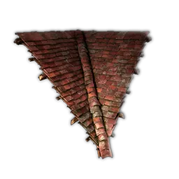 Tiled Roof Inner Corner 90°