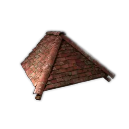 Tiled Roof Cap End
