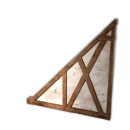 Half-timber Roof Support