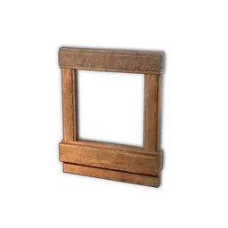 Short Wooden Railing