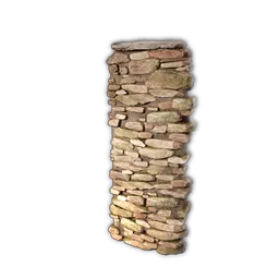 Short Stone Wall Foundation