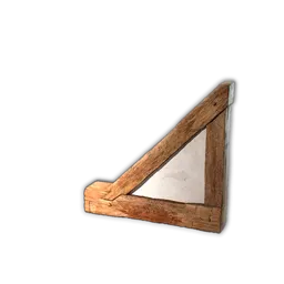 Small Half-Timber Roof Support