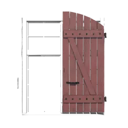 Narrow Rounded Shutter