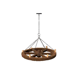 Cartwheel Chandelier