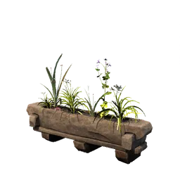 Stone Window Flowerpot