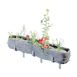 Wicker Window Flowerpot