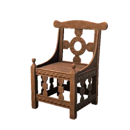 Decorated Chair