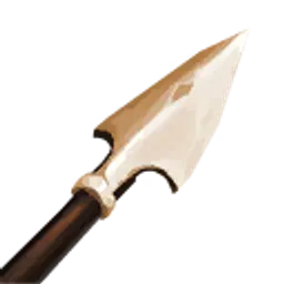 Wrought Iron Tipped Arrow