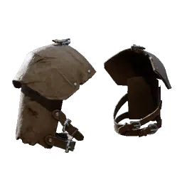 Suede Leather Pauldron